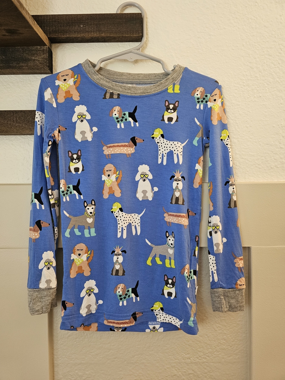 Little Sleepies Dapper Dogs Print Long Sleeve w/Pants Set
